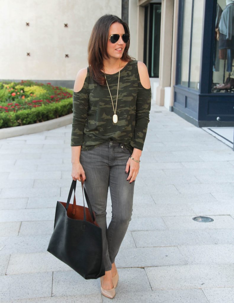 An Easy Way to Wear Camo Print