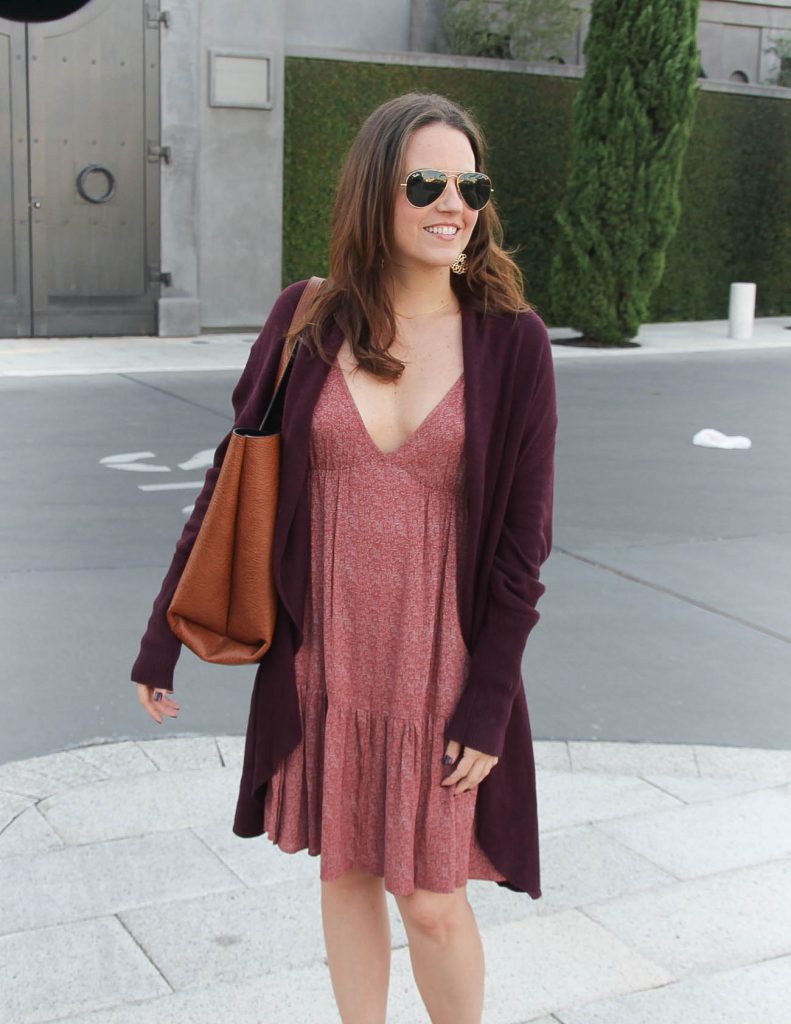 Transitioning summer dresses into Fall and Winter. Bright pink