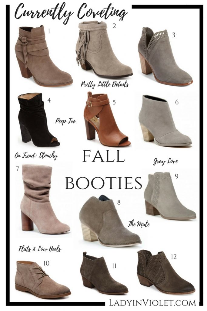 Popular booties for fall clearance 2018