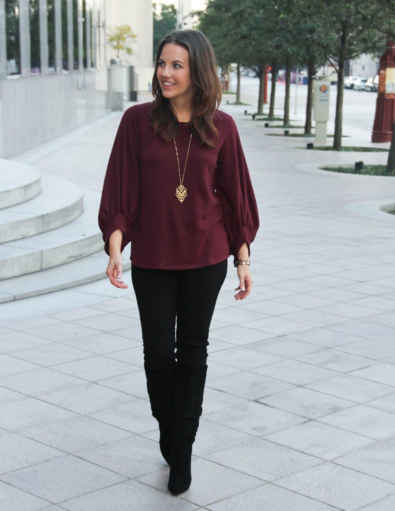 The Perfect Holiday Sweater, Lady in Violet, Houston Fashion Blog