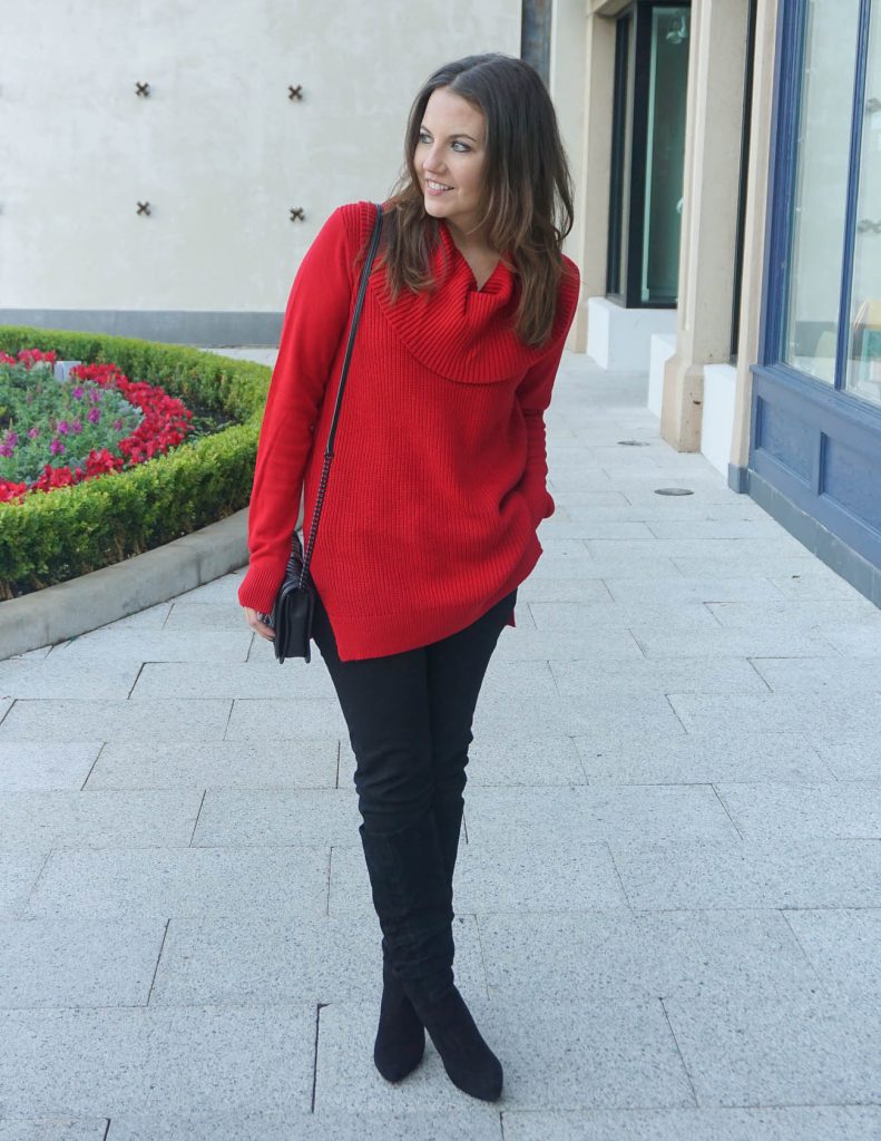 Outfit best sale red sweater