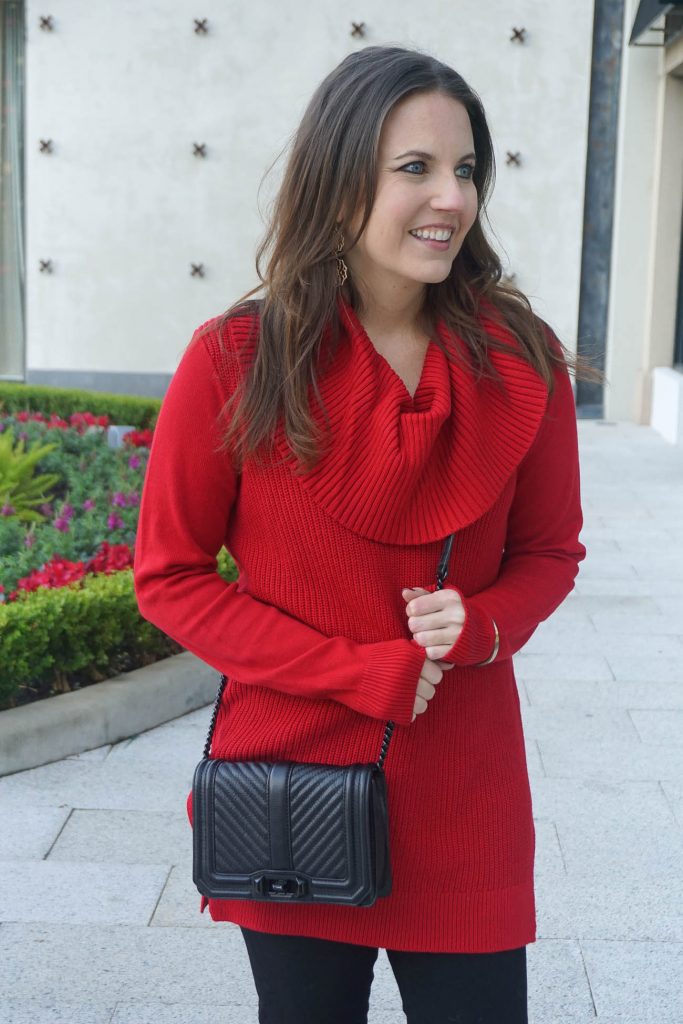 red sweater christmas outfit