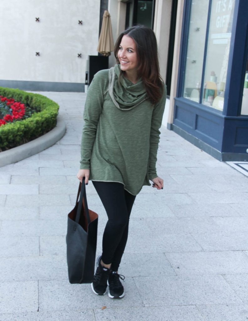 http://ladyinviolet.com/wp-content/uploads/2017/12/f-athleisure-travel-outfit-olive-lightweight-pullover-black-leggings-791x1024.jpg