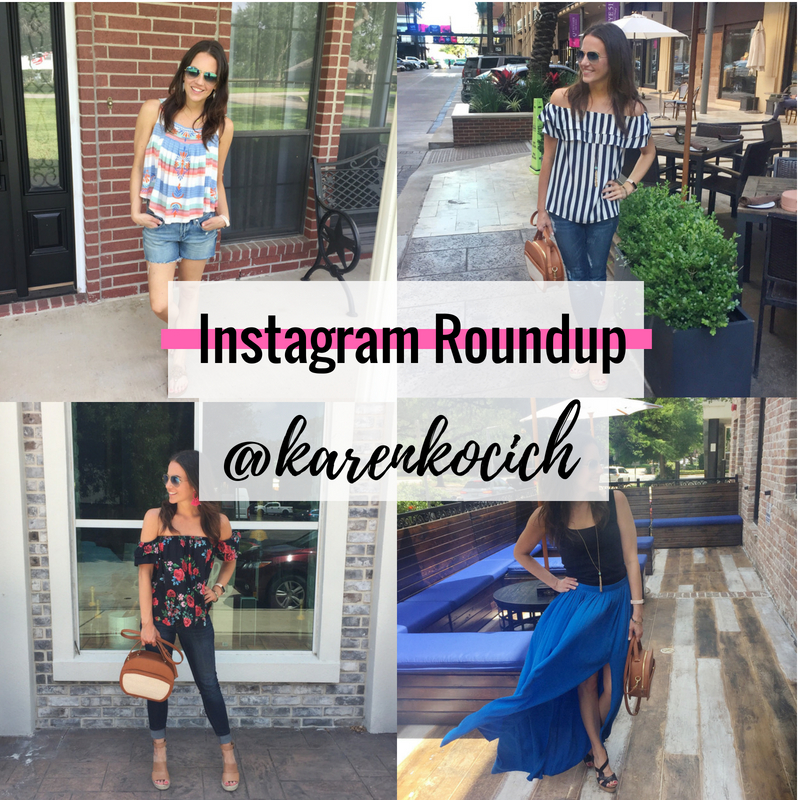 Instagram Roundup @karenkocich | Summer Outfit Ideas | Blogger Style | Houston Fashion Blogger Lady in Violet