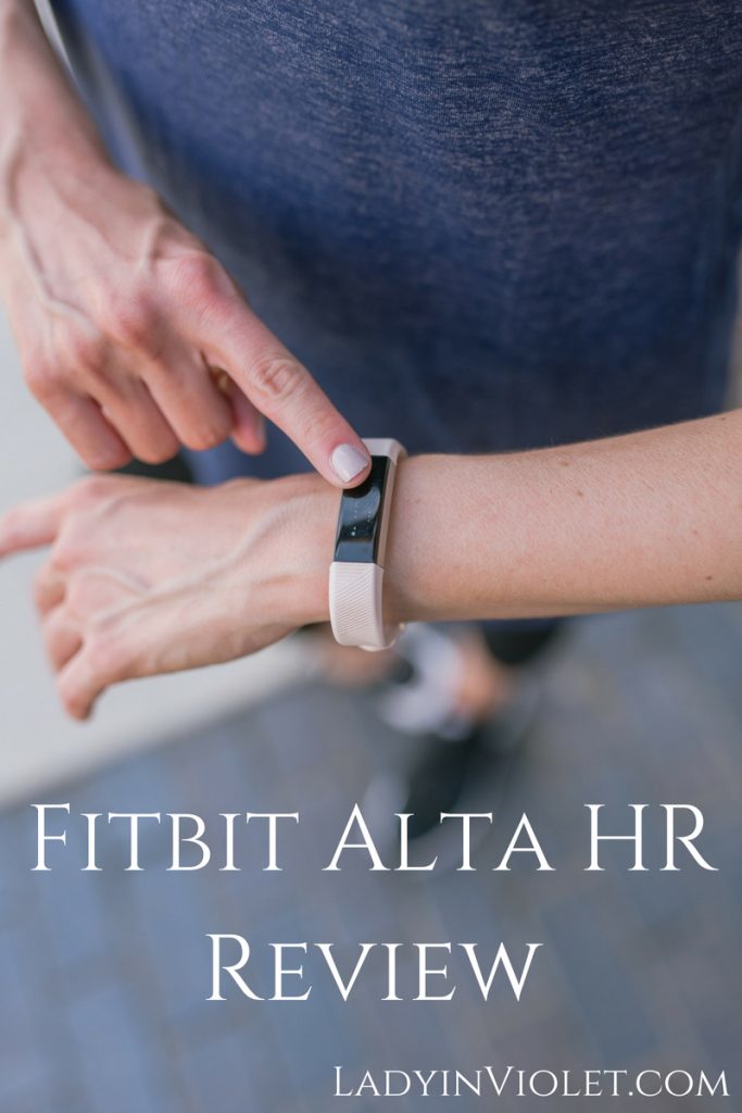 Fitbit Alta HR Review | Where to Buy Extra Fitbit Wristbands for Cheap | Houston Blogger Lady in Violet