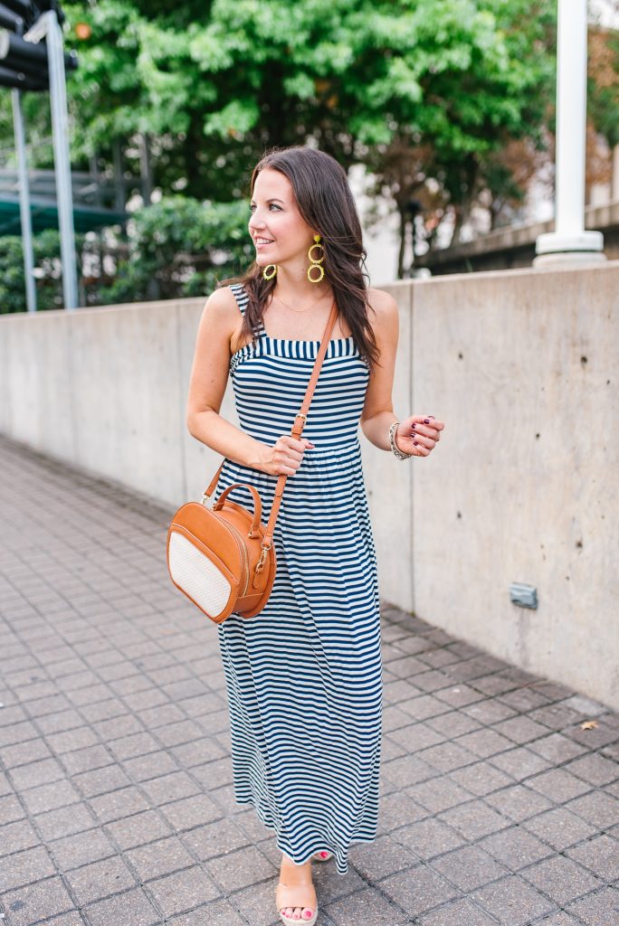 summer dress with wedges