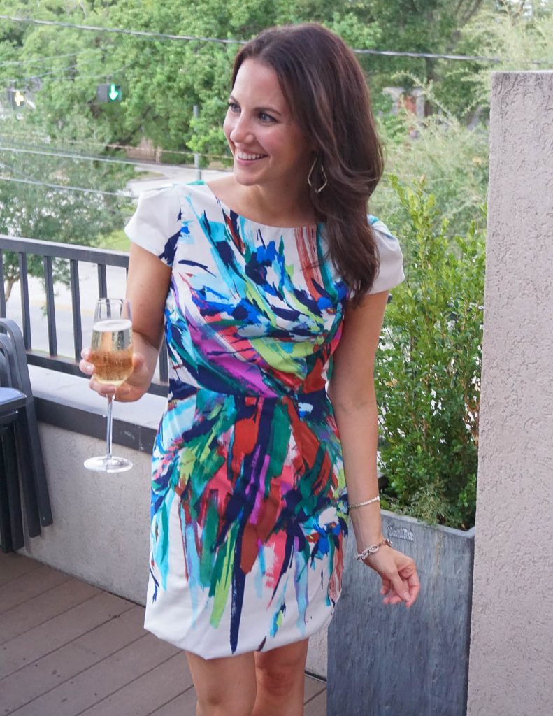 cocktail dress | summer party outfit | Houston Fashion Blogger Lady in Violet