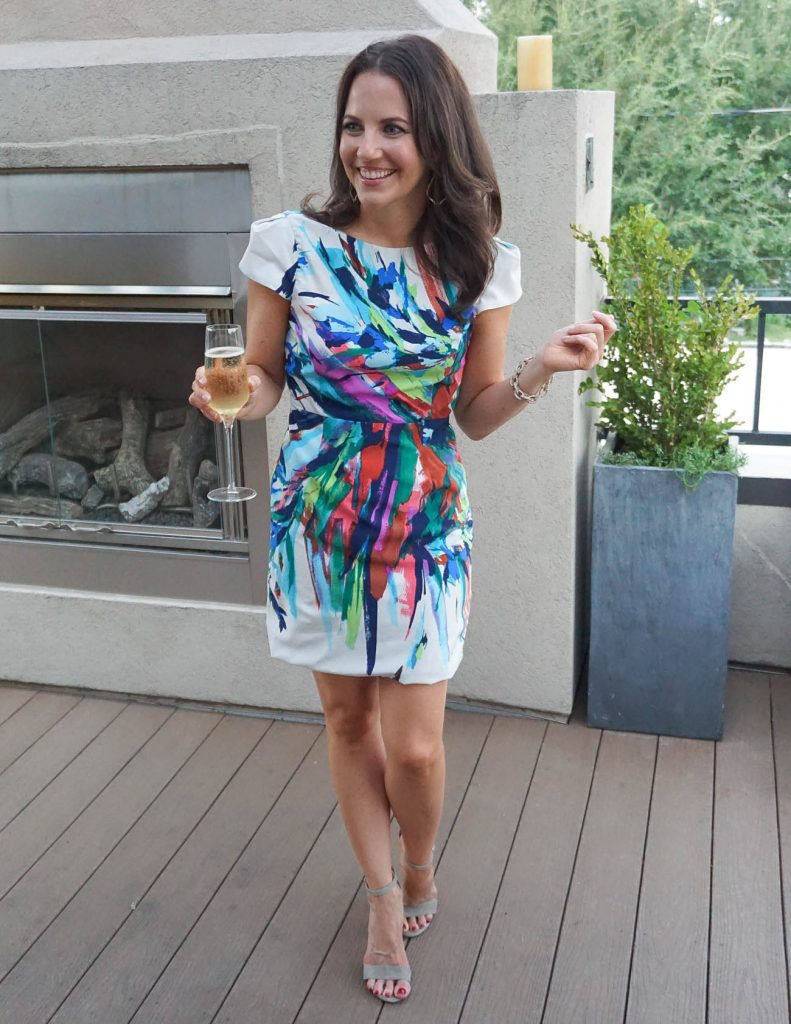 birthday party dress | cocktail attire | summer fashion | Houston Fashion Blogger Lady in Violet