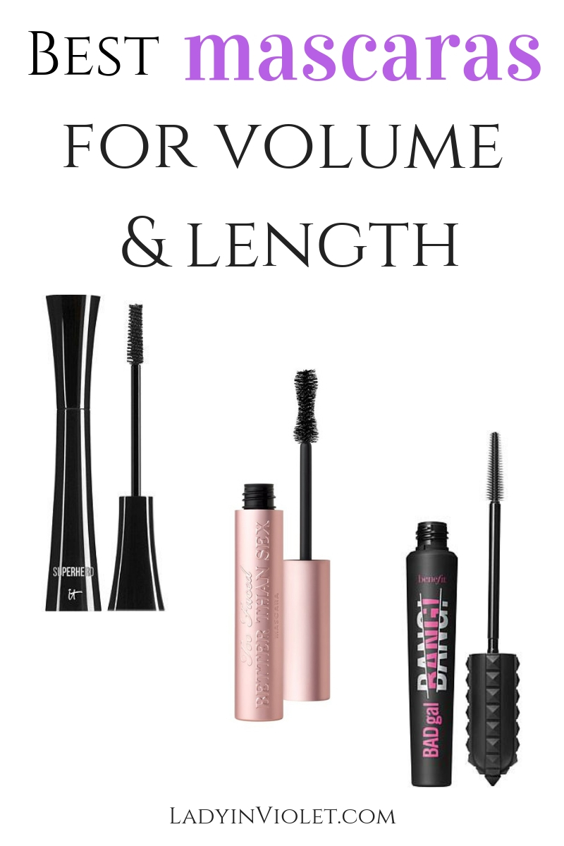 Best Mascara for Volume and Length Lady in Violet Houston Blogger