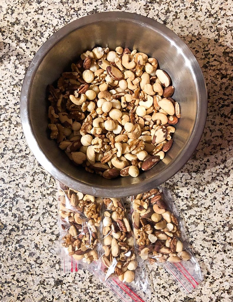 healthy snack | mixed nut snack bag | Houston Blogger Lady in Violet