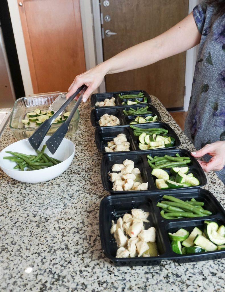 how to meal prep for the week | Houston Lifestyle Blogger Lady in Violet
