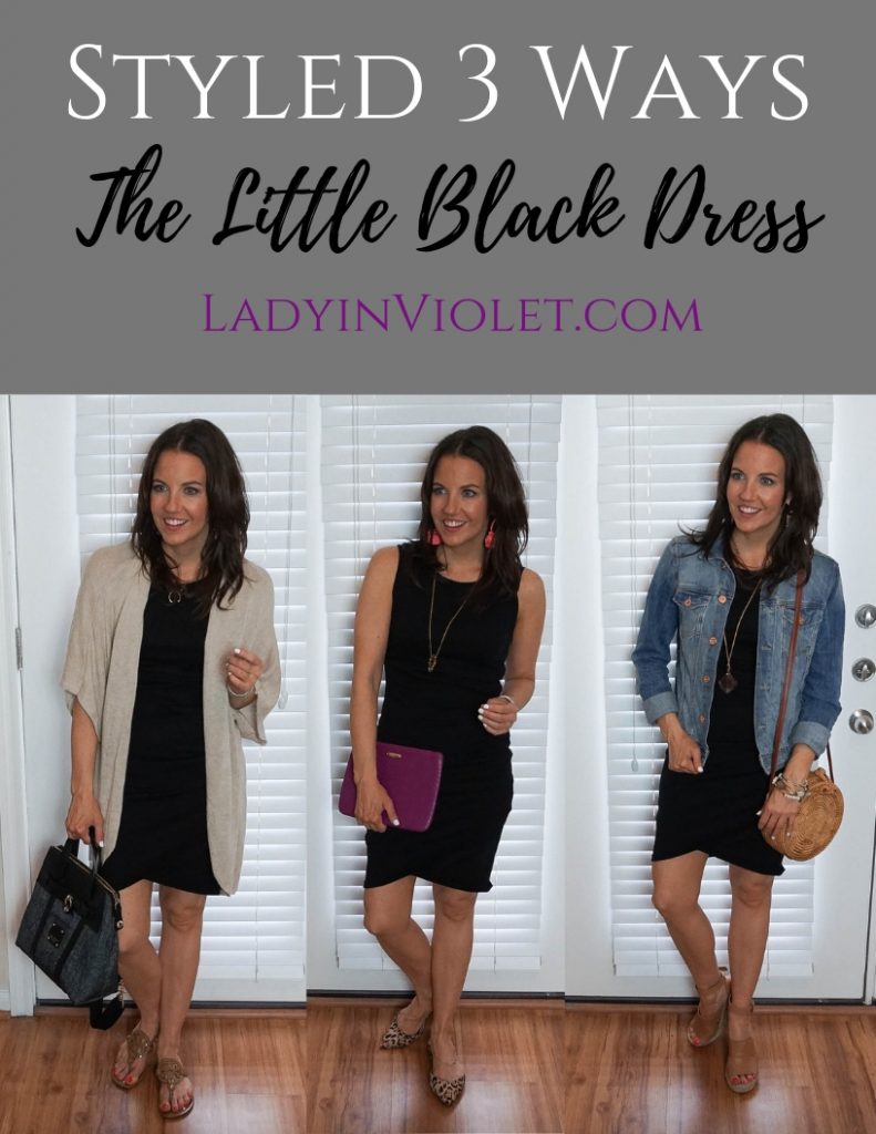 Long Sleeve Black Dress - Lady in VioletLady in Violet