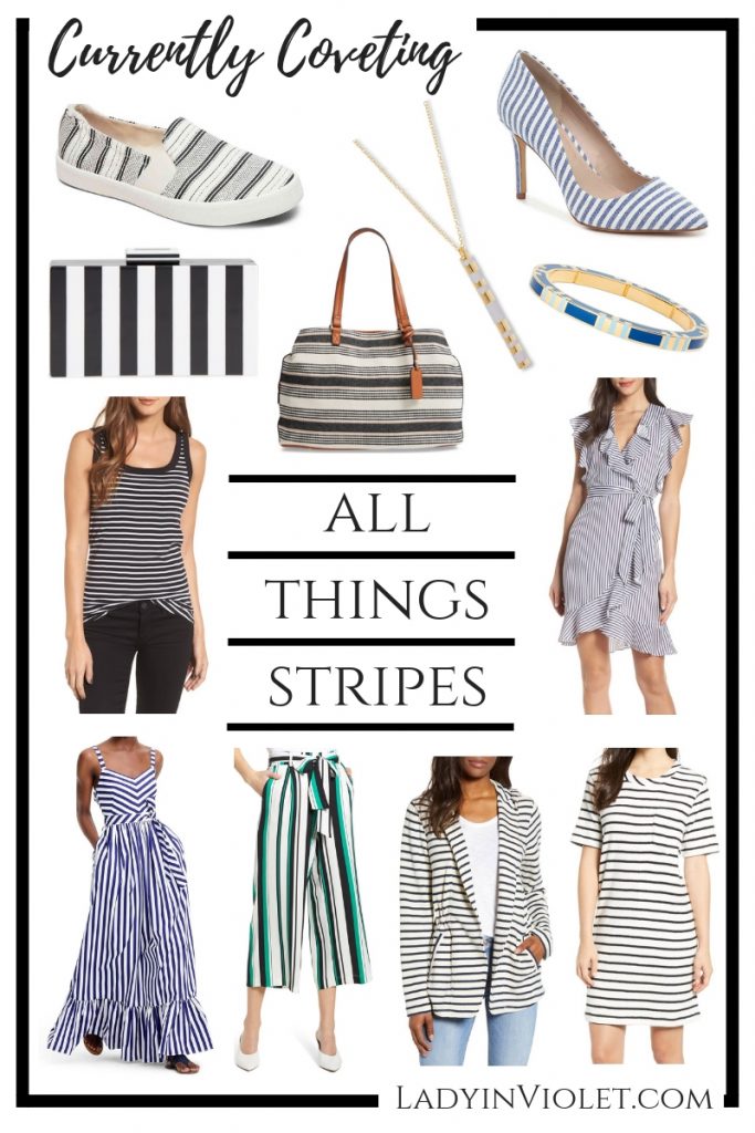 currently coveting all things stripes | spring fashion trends | Houston Fashion Blogger Lady in Violet