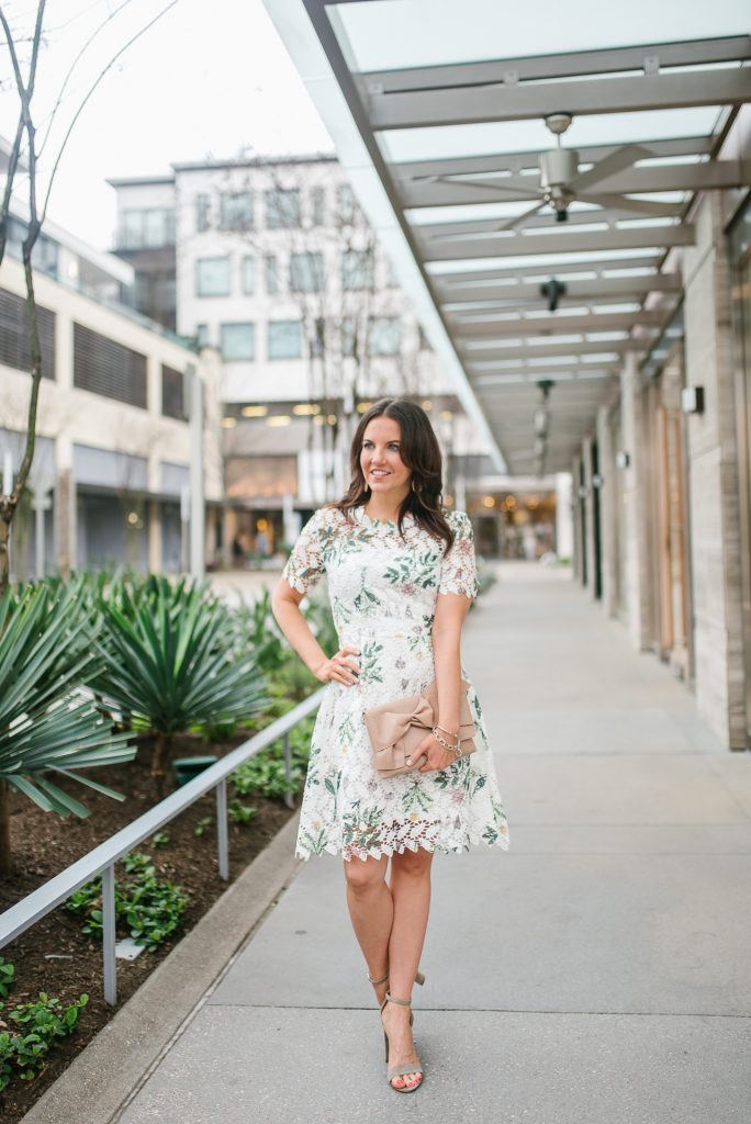 Spring White Dresses under $100, Lady in Violet