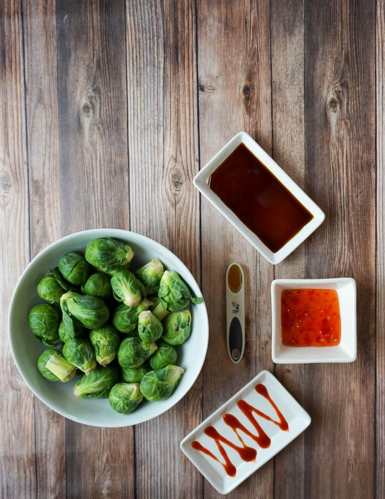 easy brussels sprouts side dish recipe | Food Blogger Lady in Violet