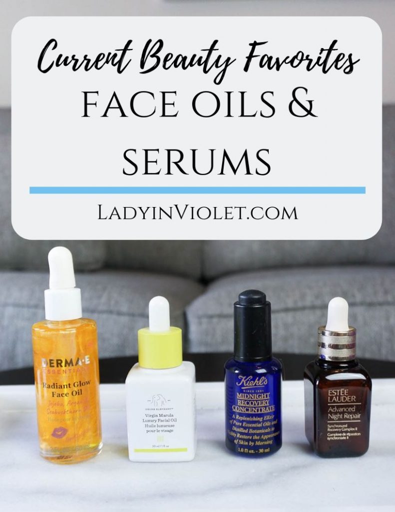 best anti-aging face oils and serums | Houston Beauty Blogger Lady in Violet