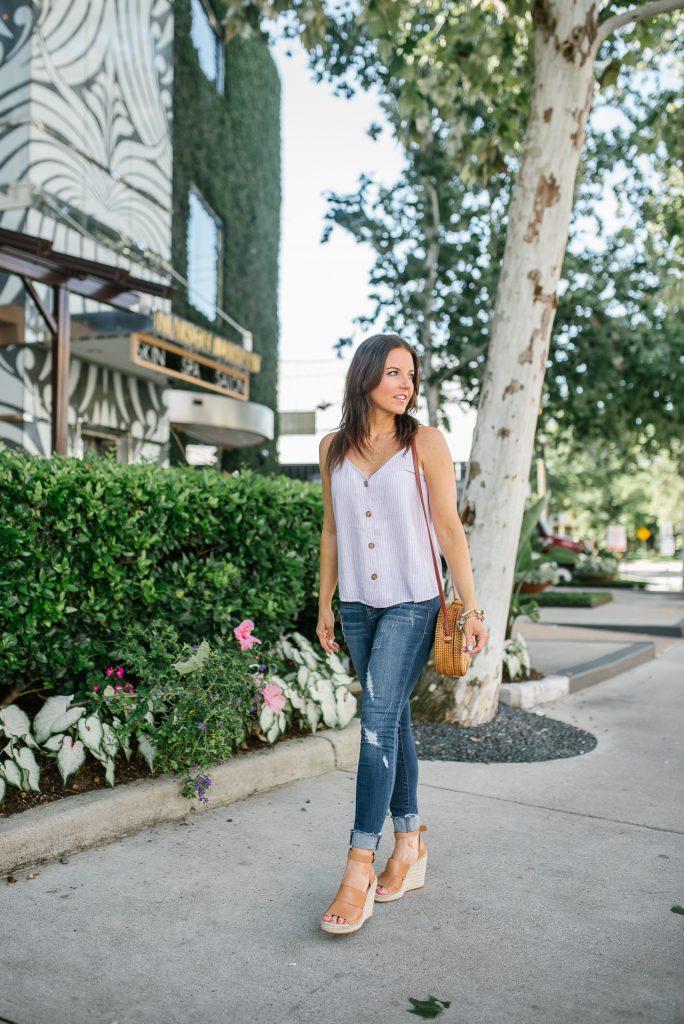 Casual Outfit Idea for Spring and Summer: Outfits that Include a Camisole