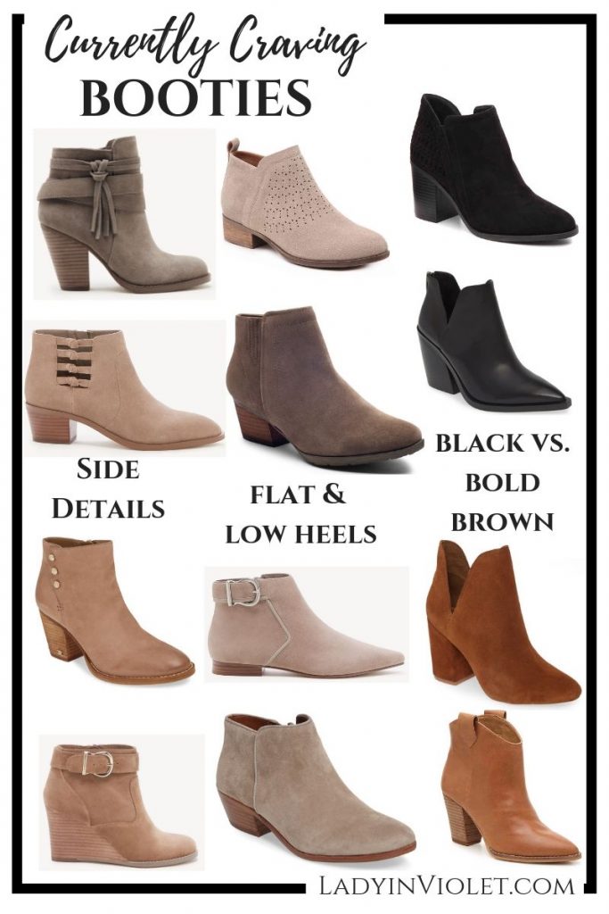 low booties for fall