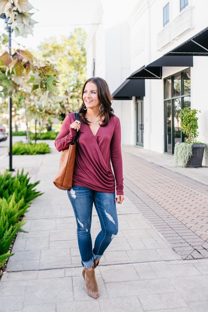 White Wrap Blouse - Lady in VioletLady in Violet