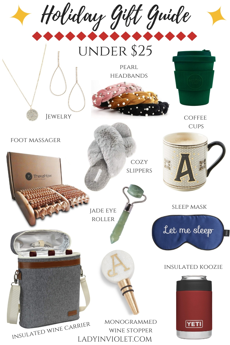 The ultimate Christmas gift guide including the best Christmas gift ideas  for women under $25!…