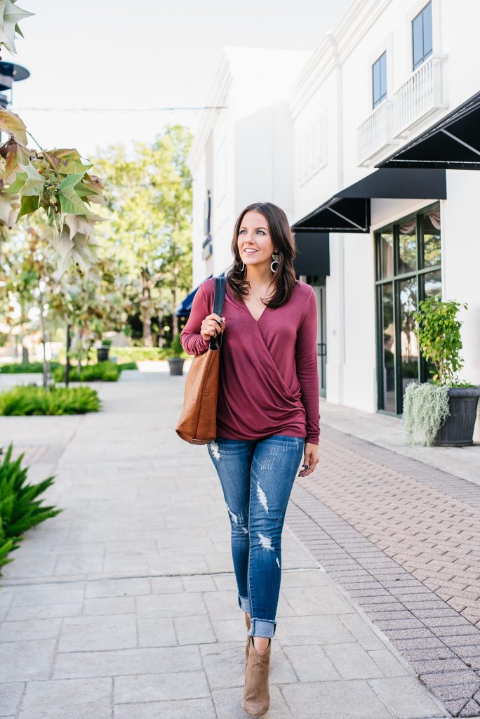 White Wrap Blouse - Lady in VioletLady in Violet