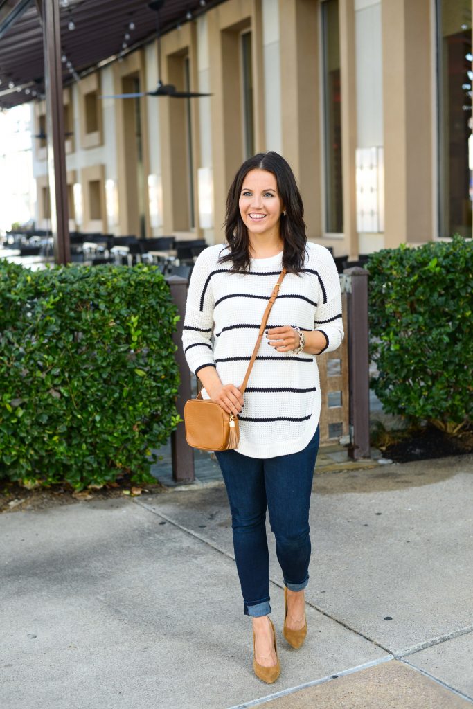 Striped Tunic Sweater - Lady in VioletLady in Violet