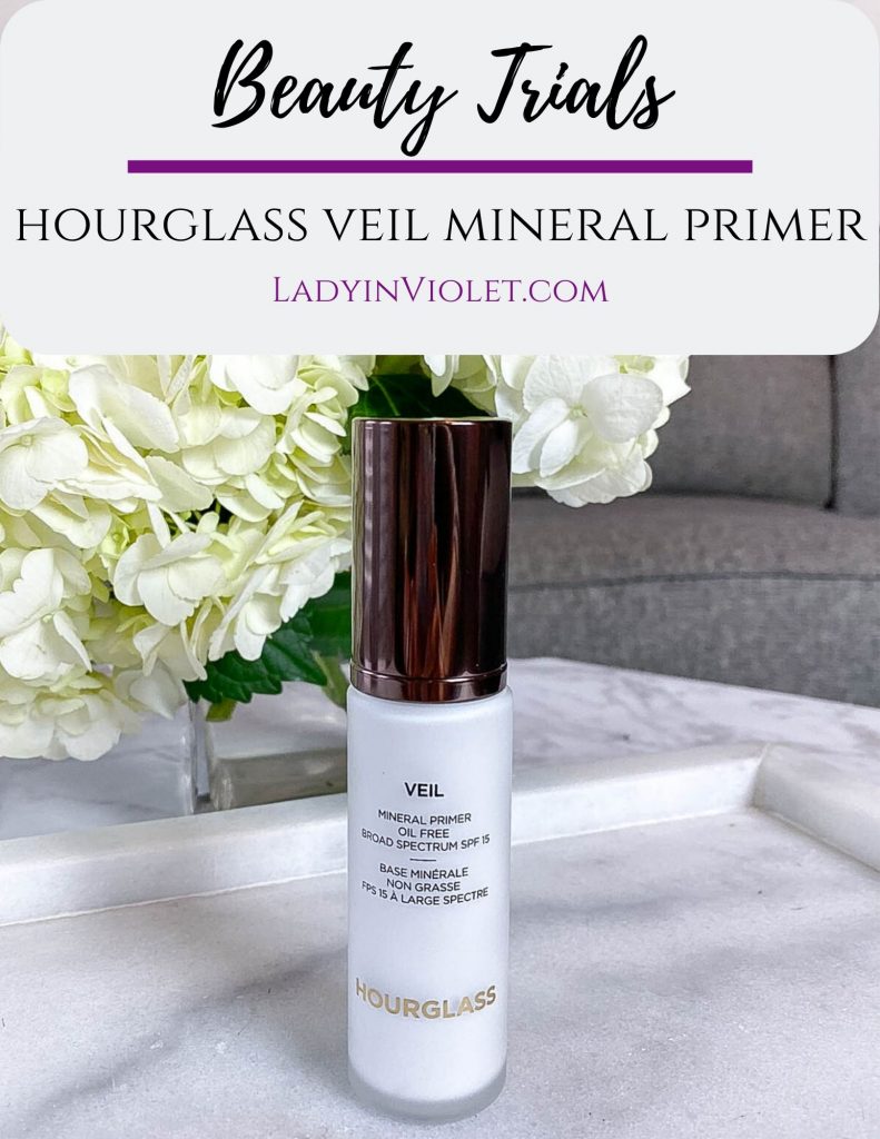 hourglass veil mineral primer review | what is makeup primer | Houston Beauty Blogger Lady in Violet