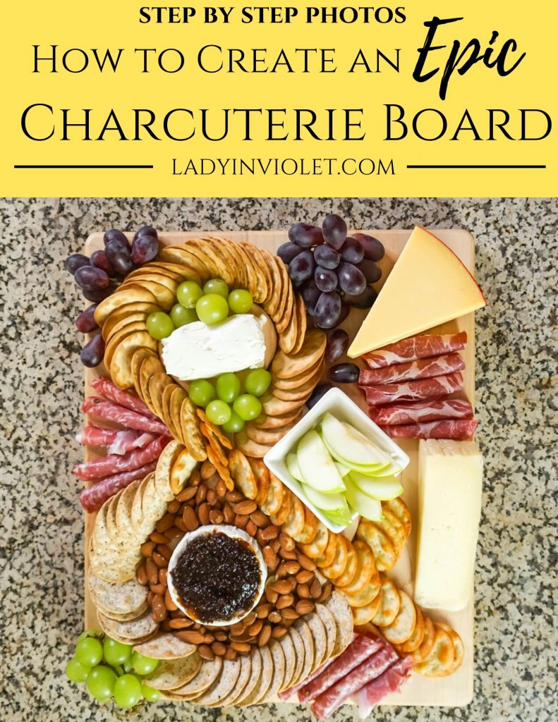 how to create a charcuterie board | super bowl snacks | party appetizers | Houston Blogger Lady in Violet
