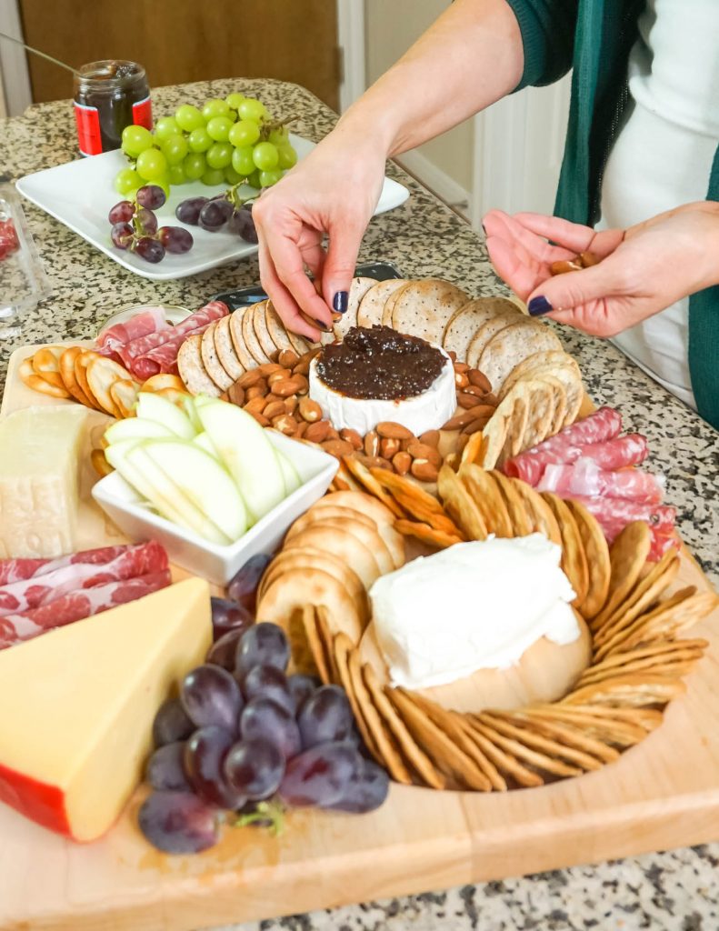 how to make a charcuterie board for a party | Lady in Violet Blog