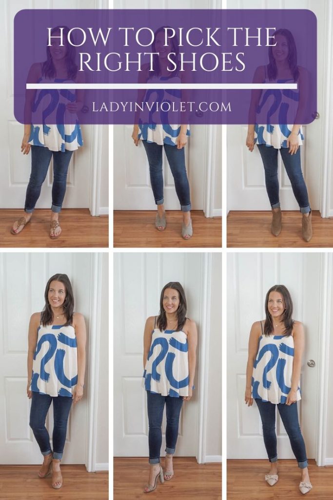 how to pick the right shoes for your outfit | spring outfits | Affordable Fashion Blog Lady in Violet