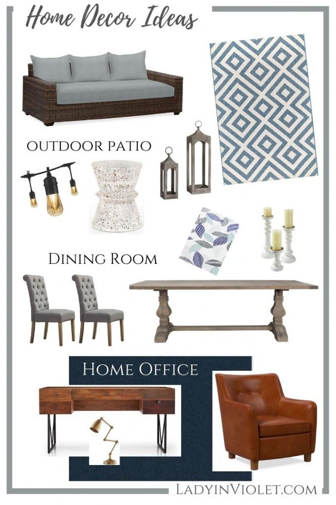 new home decor ideas | gray and blue home decorating | Houston Lifestyle Blog Lady in Violet