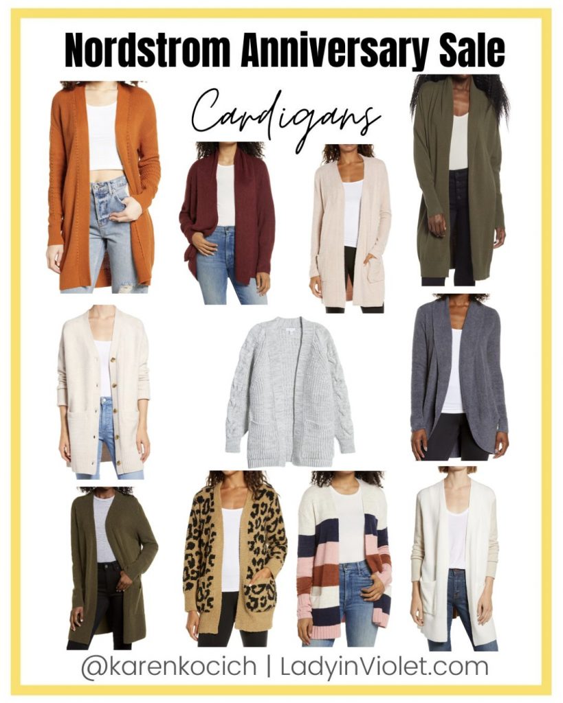 nordstrom anniversary sale fall must haves | long cardigans | sweaters | texas fashion blog Lady in Violet