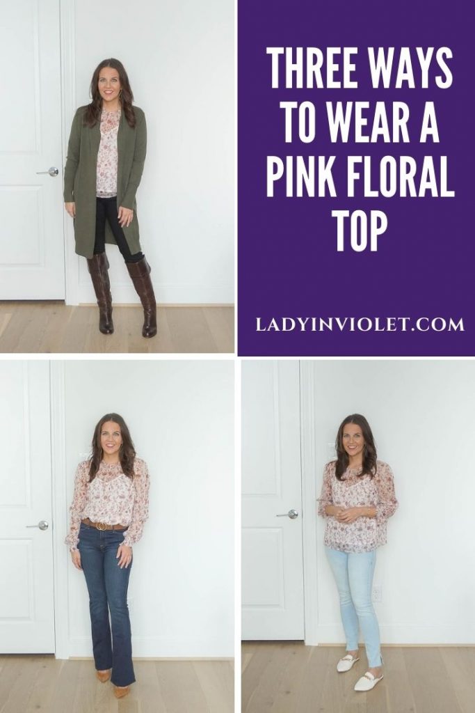 Six Ways to Wear a Pink Lace Top