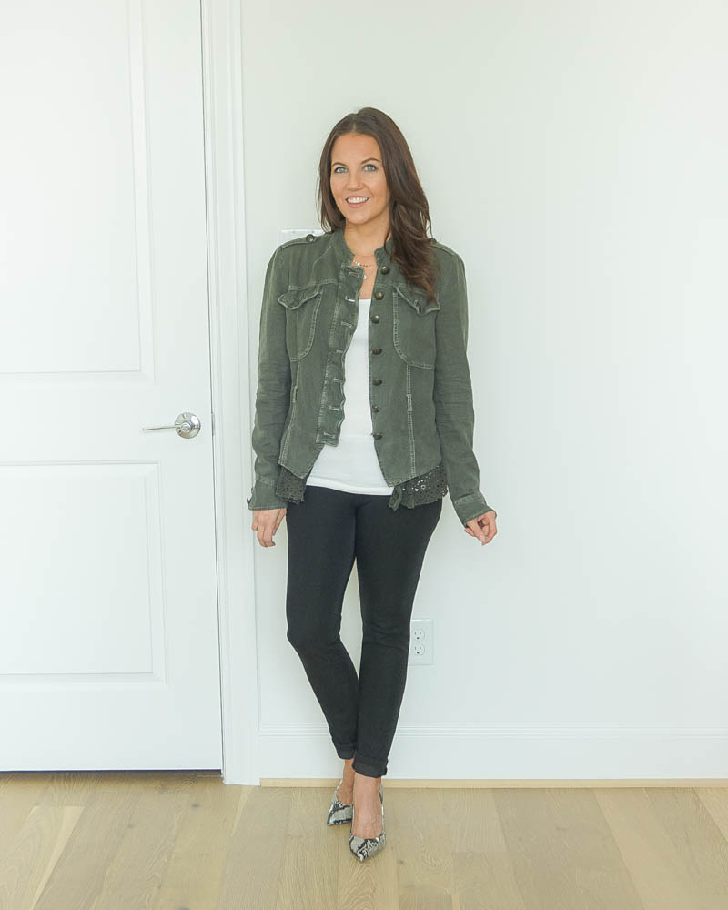 Six Ways to Wear a Military Jacket Lady in VioletLady in Violet