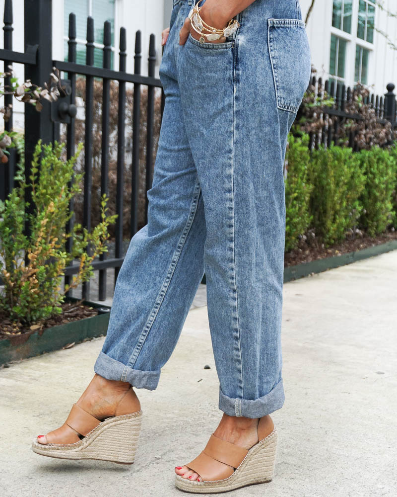 How to Wear Overalls in Spring - Lady in VioletLady in Violet