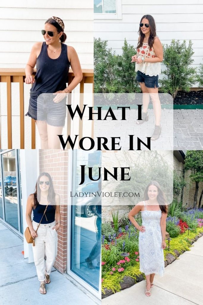 What I Wore This Summer - Lady in VioletLady in Violet