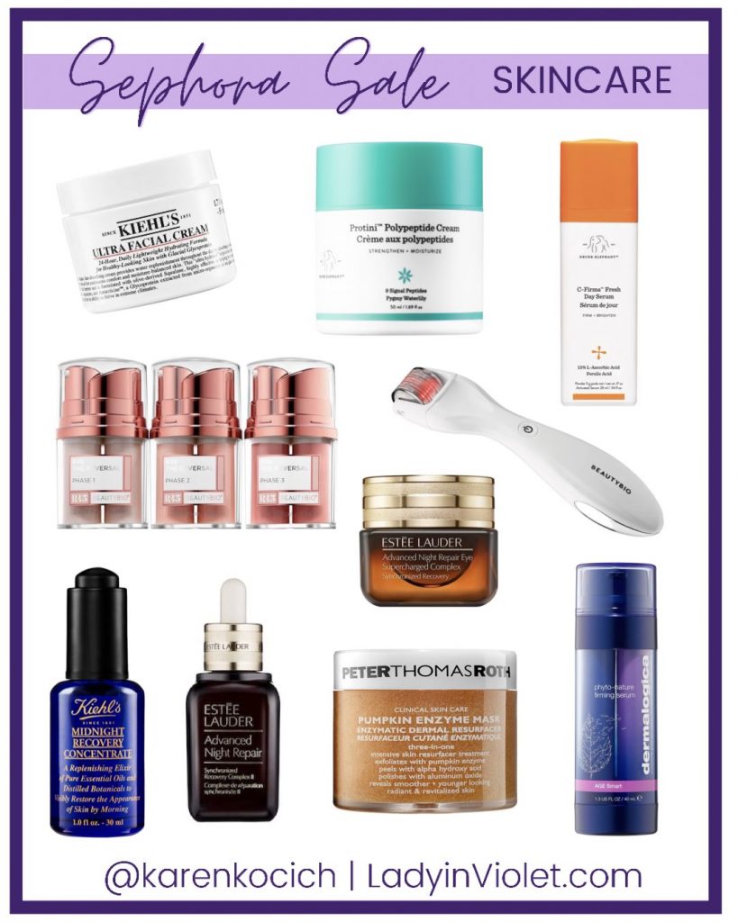 sephora holiday sale | best skincare products for antiaging | Over 30 Beauty Blogger Lady in Violet