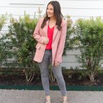 How to Style a Pink Blazer for Valentine’s Day
