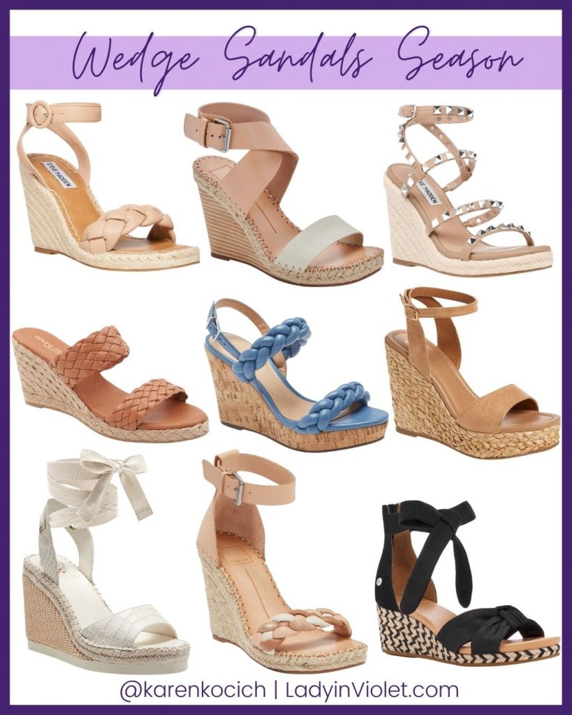 Wedge Sandal | Sandals | Must Have Shoes for Spring | Houston Fashion Blog Lady in Violet
