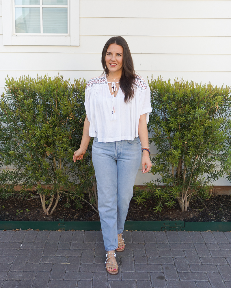 Boho hotsell jeans outfit