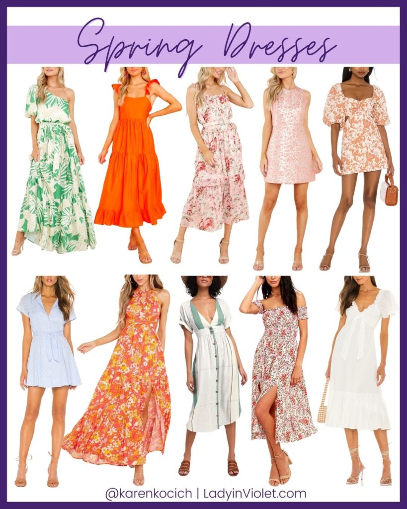 spring dresses | floral print dress | spring fashion trends | Texas Fashion Blog Lady in Violet