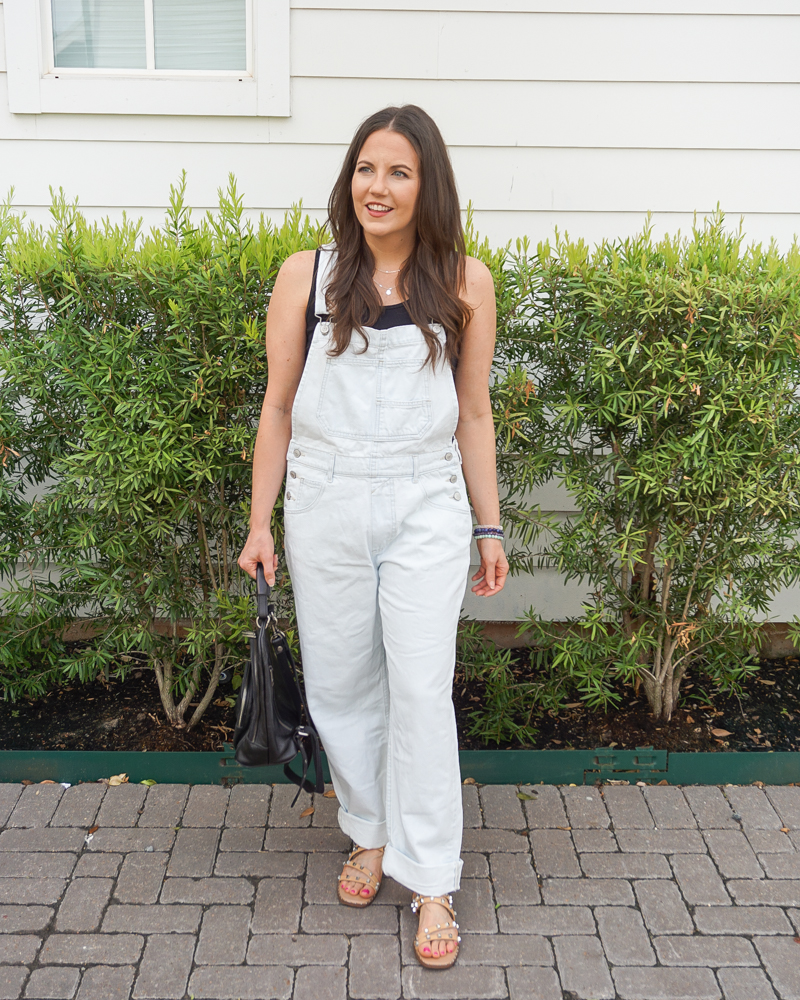 How to Wear Overalls in Spring - Lady in VioletLady in Violet