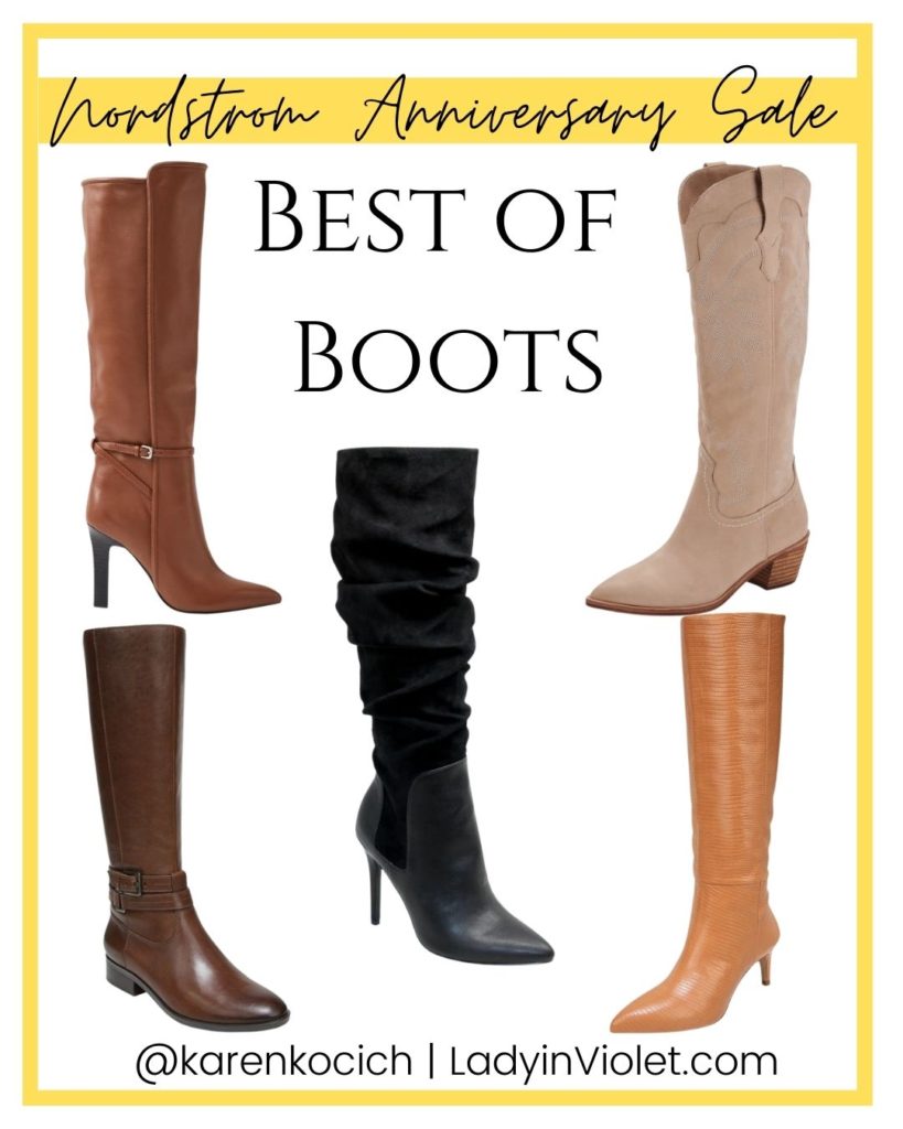 Nordstrom Anniversary Sale Boots | NSale 2022 | Fall Shoes | Texas Fashion Blog Lady in Violet