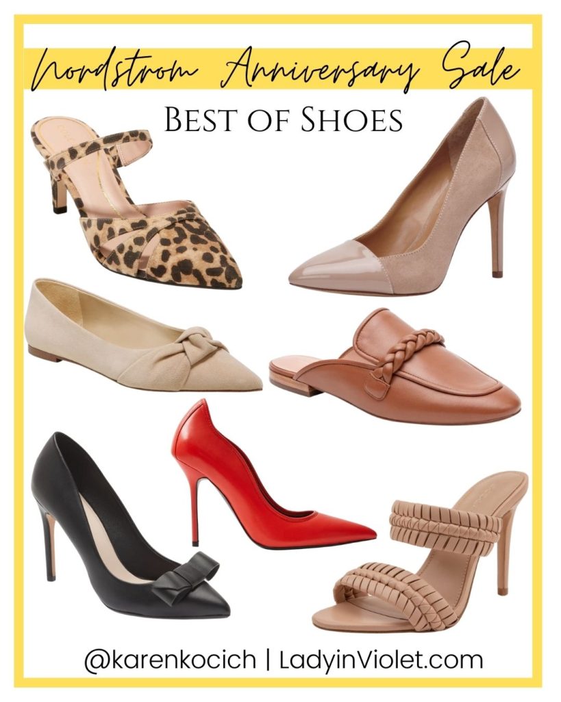 Nordstrom Anniversary Sale Shoe Picks | Nsale 2022 Heels | Petite Fashion Blogger Lady in Violet