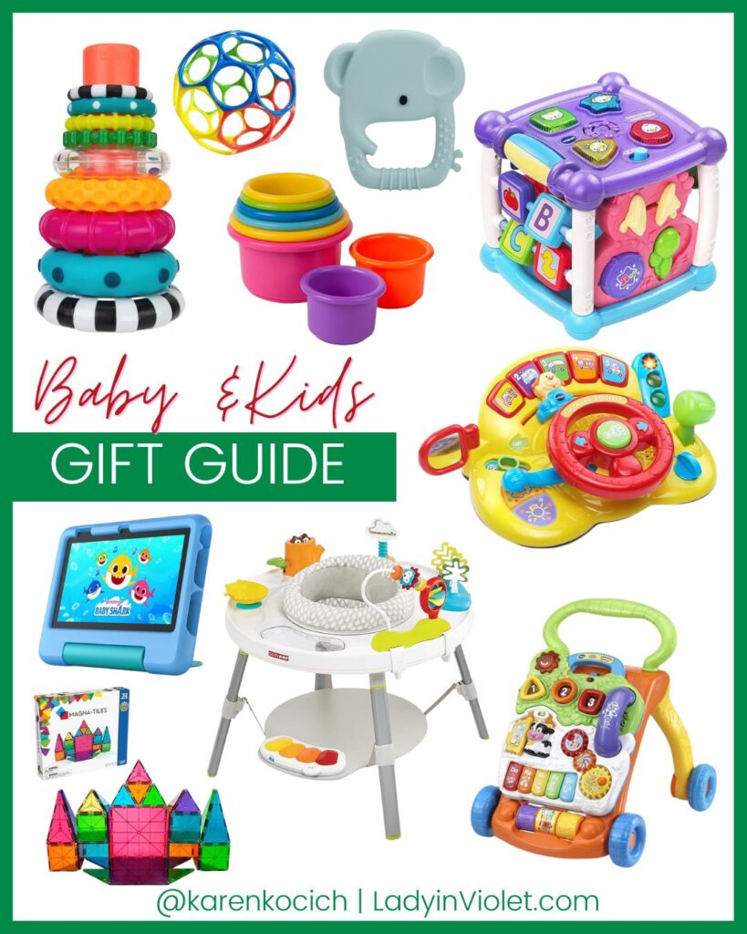 christmas gift ideas for baby and kids | Mom Blogger Lady in Violet