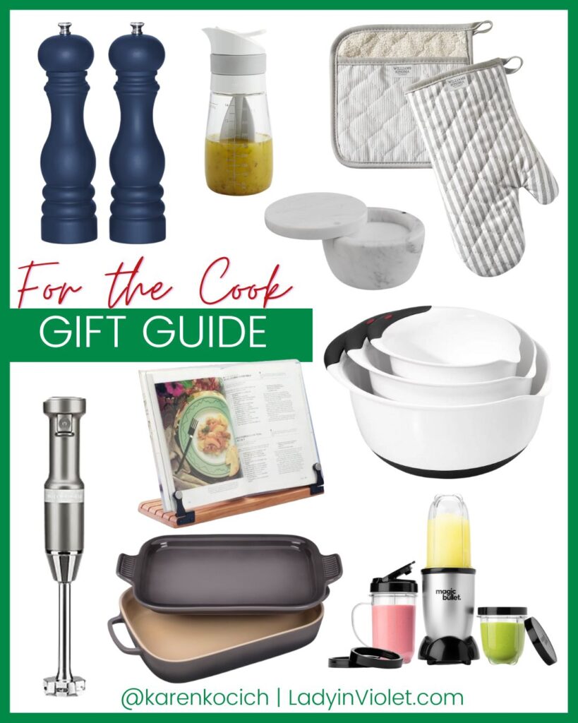 christmas gift ideas for the cook | kitchen gifts | Lady in Violet Blog