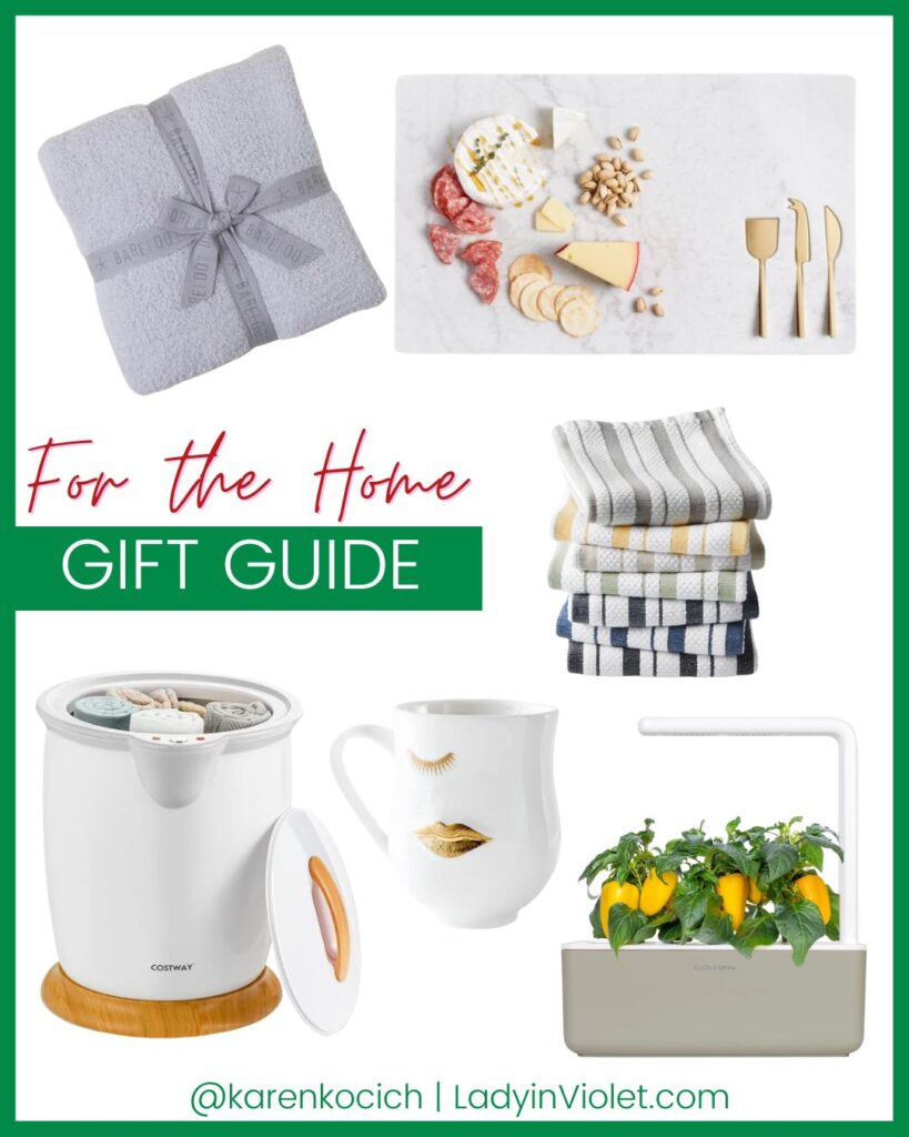 holiday gift guide for the home | gift exchange ideas | Lady in Violet Blog