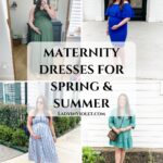 What I Wore: Maternity Dresses for Spring and Summer