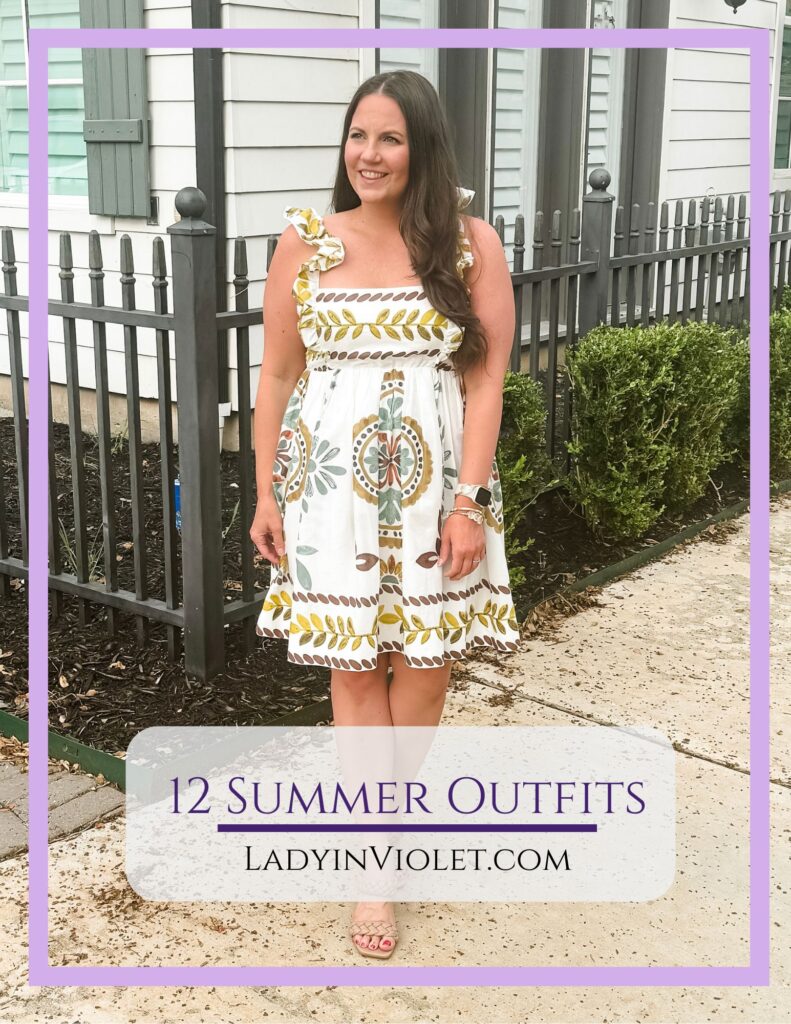 12 summer outfits | texas fashion blog Lady in Violet