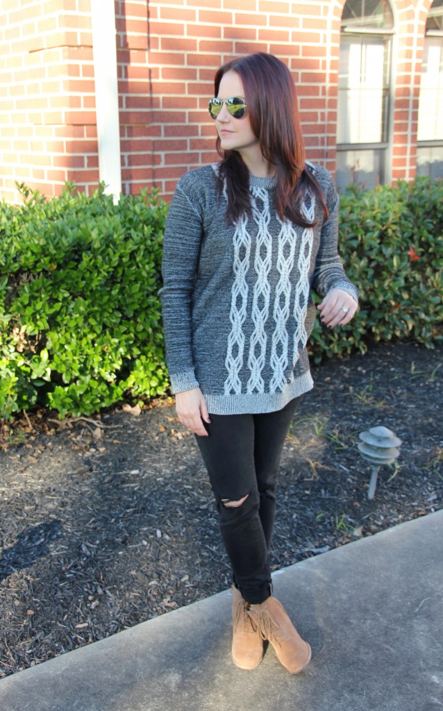 Casual Winter Sweater - Lady in VioletLady in Violet